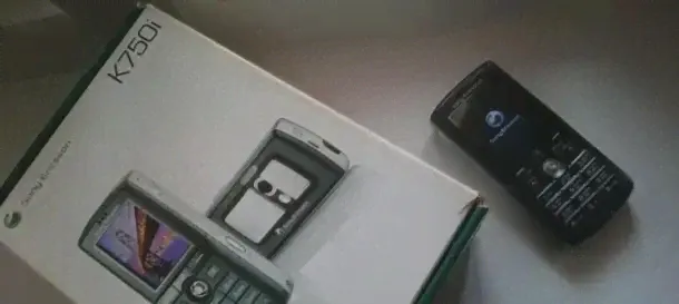 Sony Ericsson K750i оригинал,комплект-2