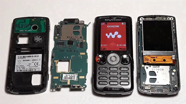 Sony Ericsson W810i | Restore broken mobile phone Вторая жизнь ретро телефона. Восстановление part 2
