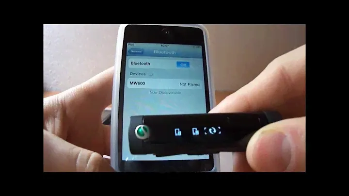 TUTORIAL - How to pair MW600 bluetooth headset with Android phone and iPod touch (or iPhone or iPad)