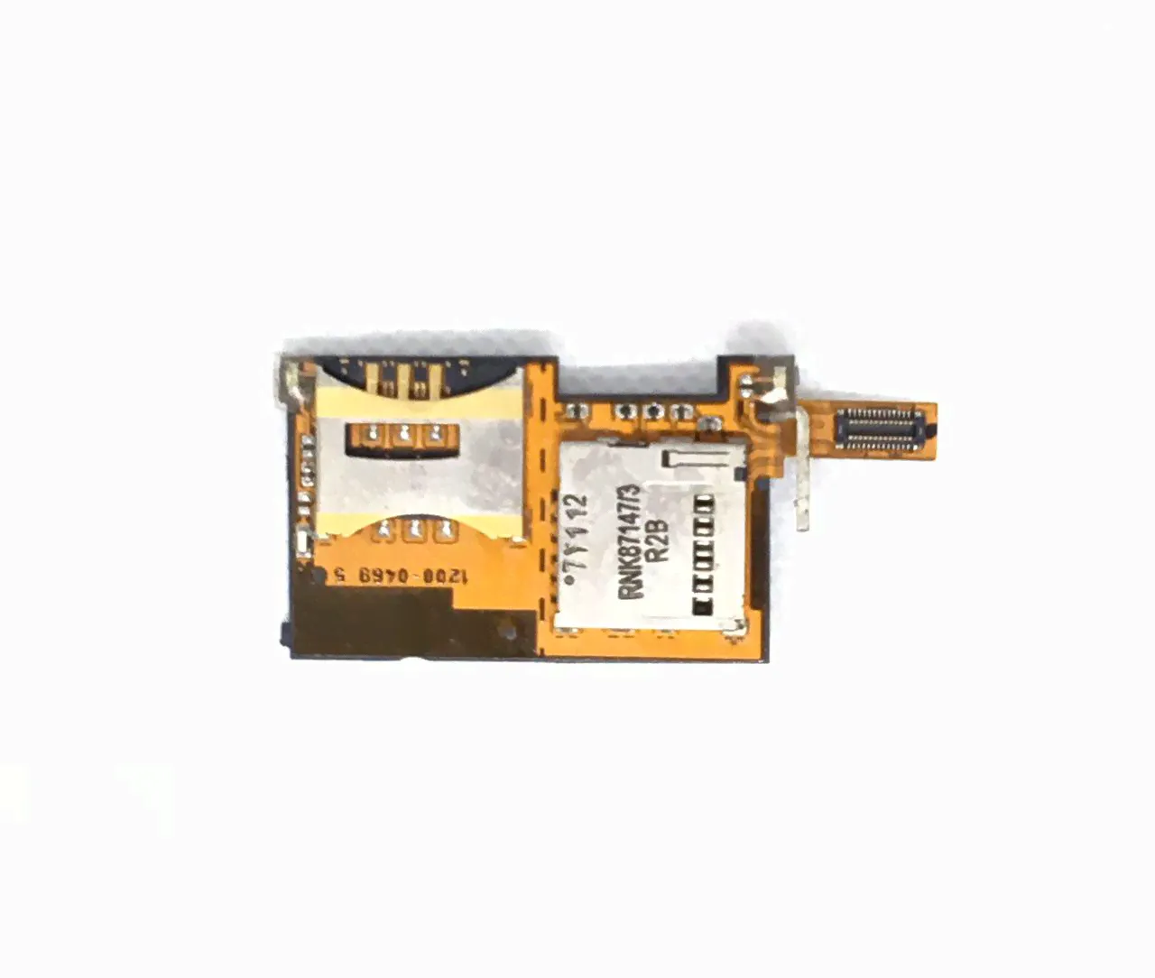 Sony Ericsson K770i Плата SIM и SD карт (original)