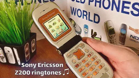 Sony Ericsson Z200 ringtones ♫ - by Old Phones World