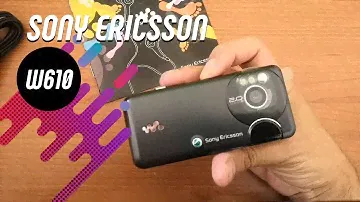Sony Ericsson W610 Walkman Retro Unboxing