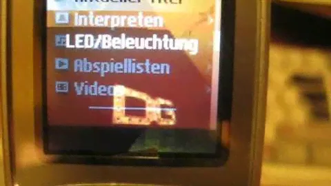 sony ericsson w300i secret menü