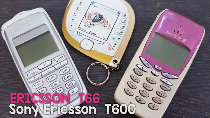 ERICSSON T66 &  SONY ERICSSON T600
