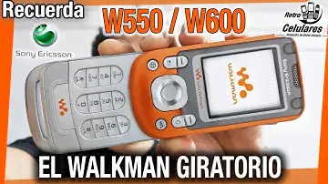 Recuerda SONY ERICSSON W550 - W600 el WALKMAN GIRATORIO - Retro Celulares 4k