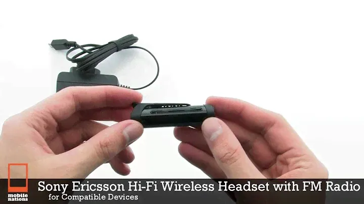 Sony Ericsson Hi-Fi Wireless Headset with FM Radio MW600