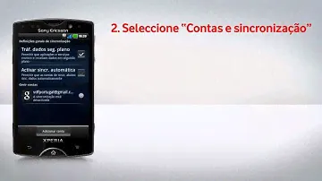 Sony XPERIA mini pro - Configuração de e-mail