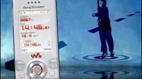 Sony Ericsson W580i Demo Tour