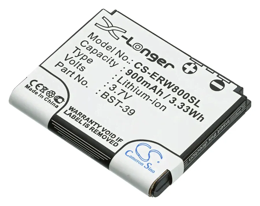 Аккумулятор BST-39 для Sony Ericsson K220, W380i, W508, W600, W910i, Z555i-0