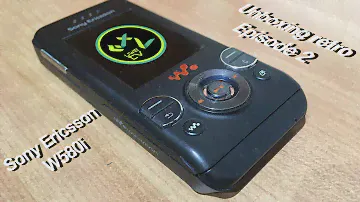 Unboxing Retro: Ep. 2 Sony Ericsson W580i