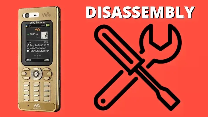 Разборка и ремонт Sony Ericsson W880i.