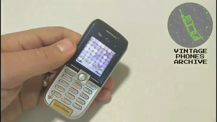Sony Ericsson K300i Mobile phone menu browse, ringtones, games, wallpapers